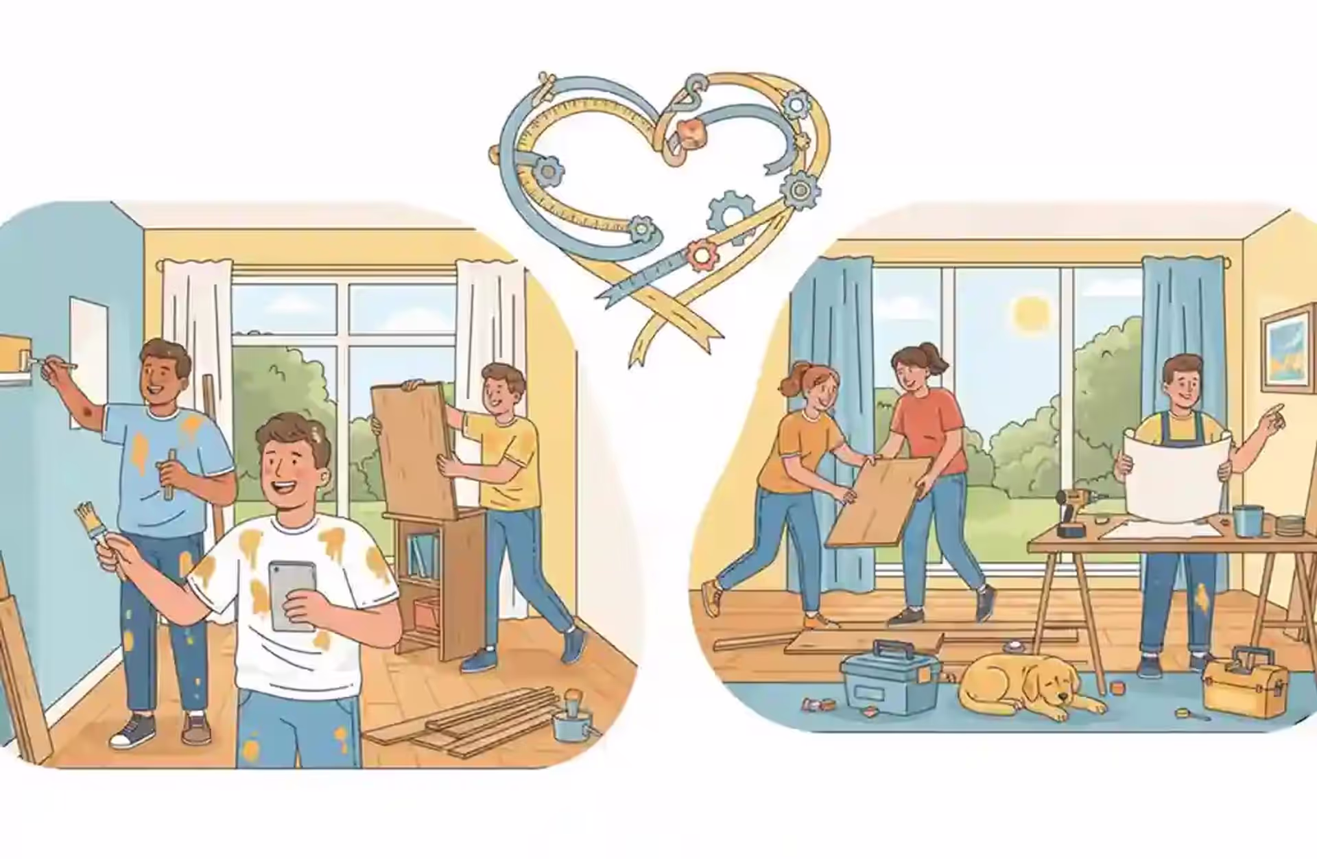 The Marriage Test: How Remodeling Reveals Relationship Dynamics