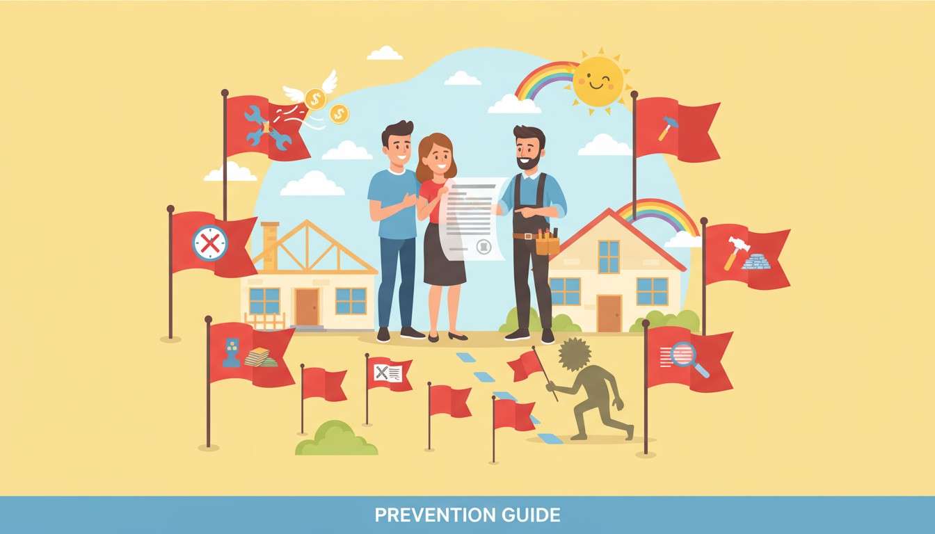 Red Flags Before You Sign: Warning Signs of Problem Contractors