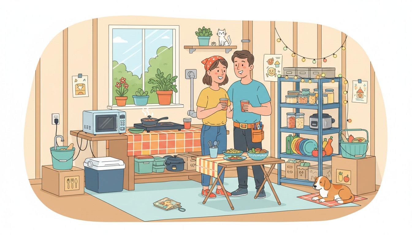 The Temporary Kitchen: How to Cook and Eat During Major Renovations