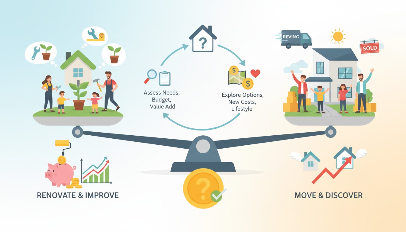 When to Renovate vs When to Move: The Hidden Cost Comparison